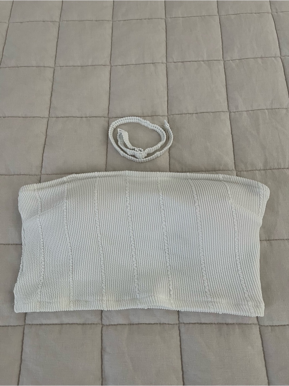 NWOT aerie Ribbed swim top